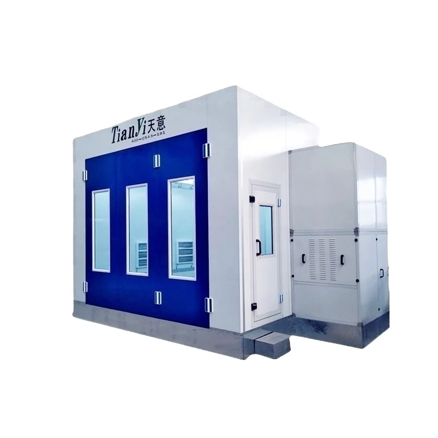 High Quality Spray Paint Bake Oven Diesel Heating Spray Booth