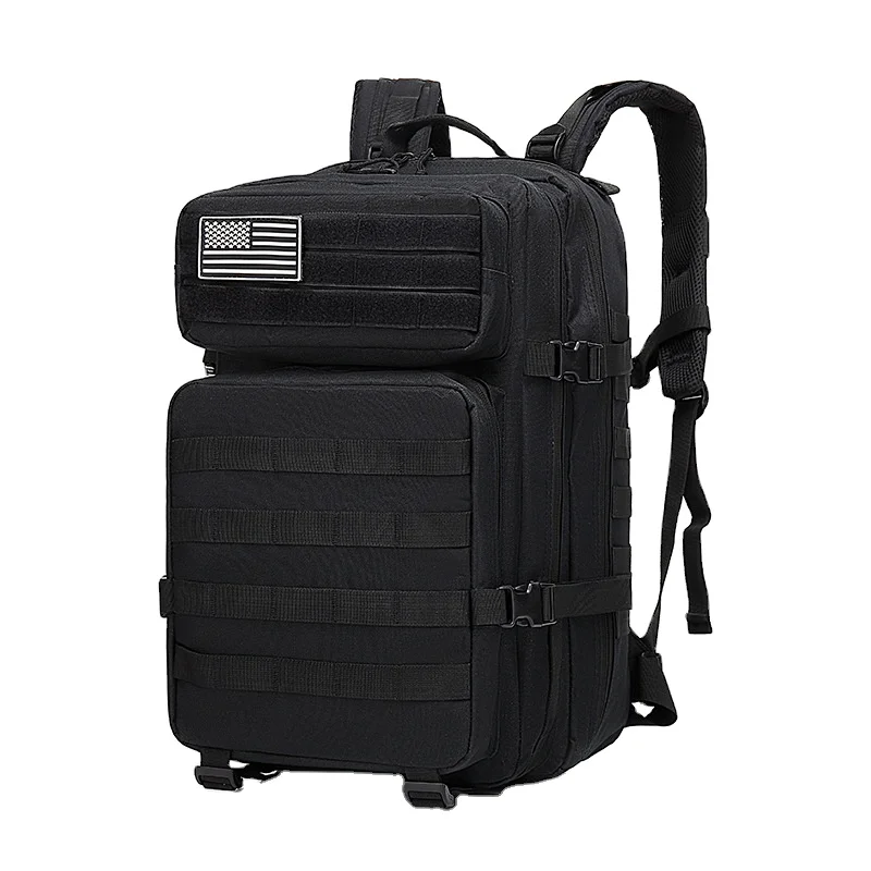 Custom Oxford  Backpack 45L Waterproof Camping Bagpack Outdoor Hiking Sport Backpack Large Capacity