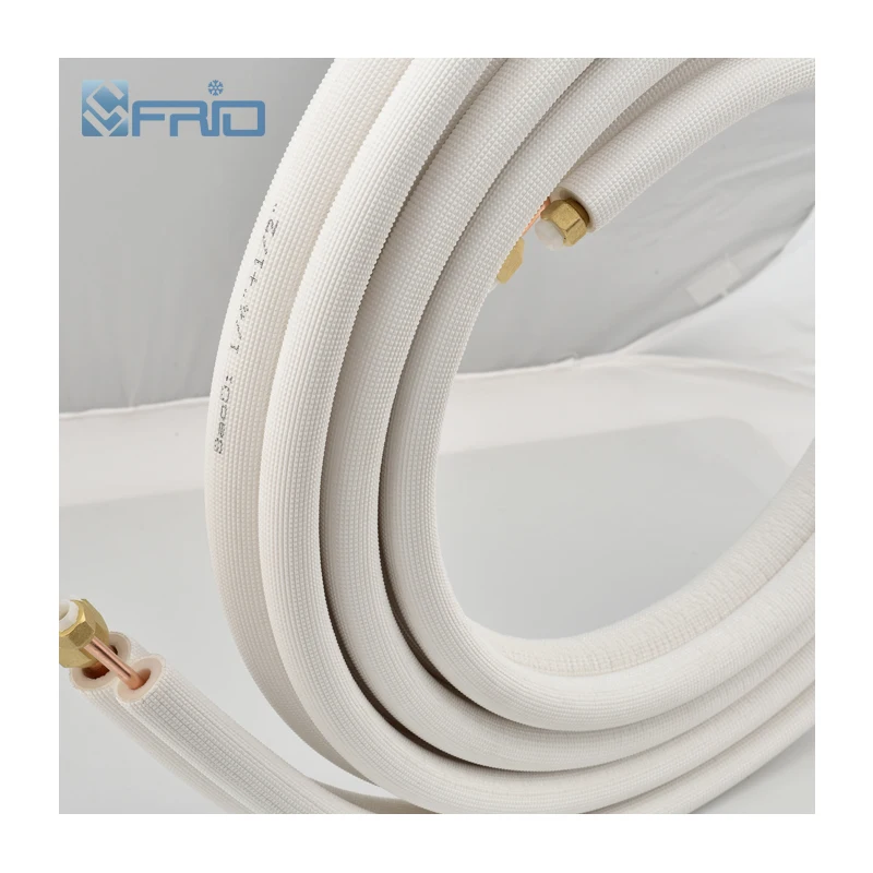 Scottfrio Copper Tube For Air Conditioner,Piping Insulated Double Ac Copper Tube Pair Coil Insulated Copper Tube