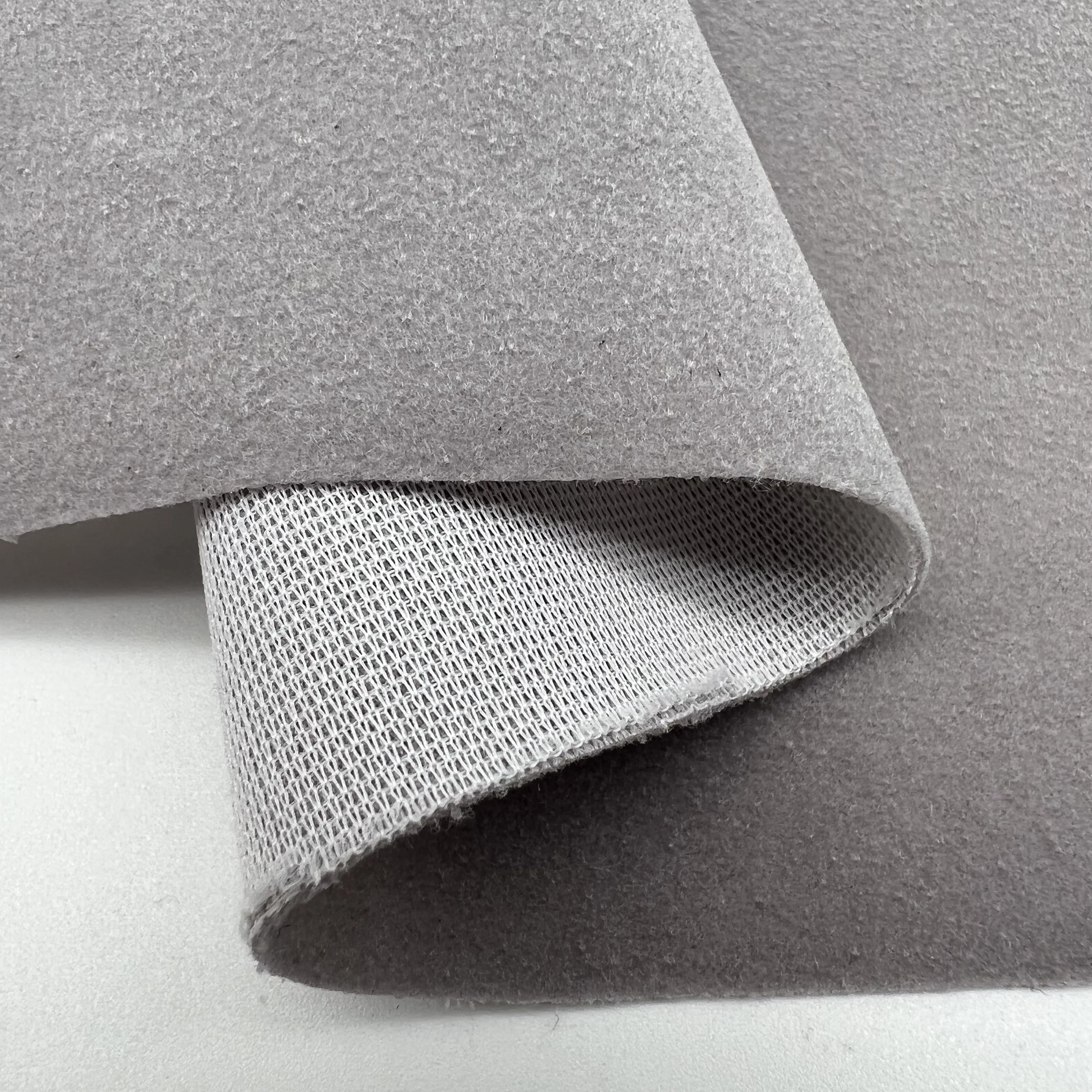 One-Sided Flocking Vent Fabric With Glue for Textiles & Leather Products for Shoe Leather & Fabric