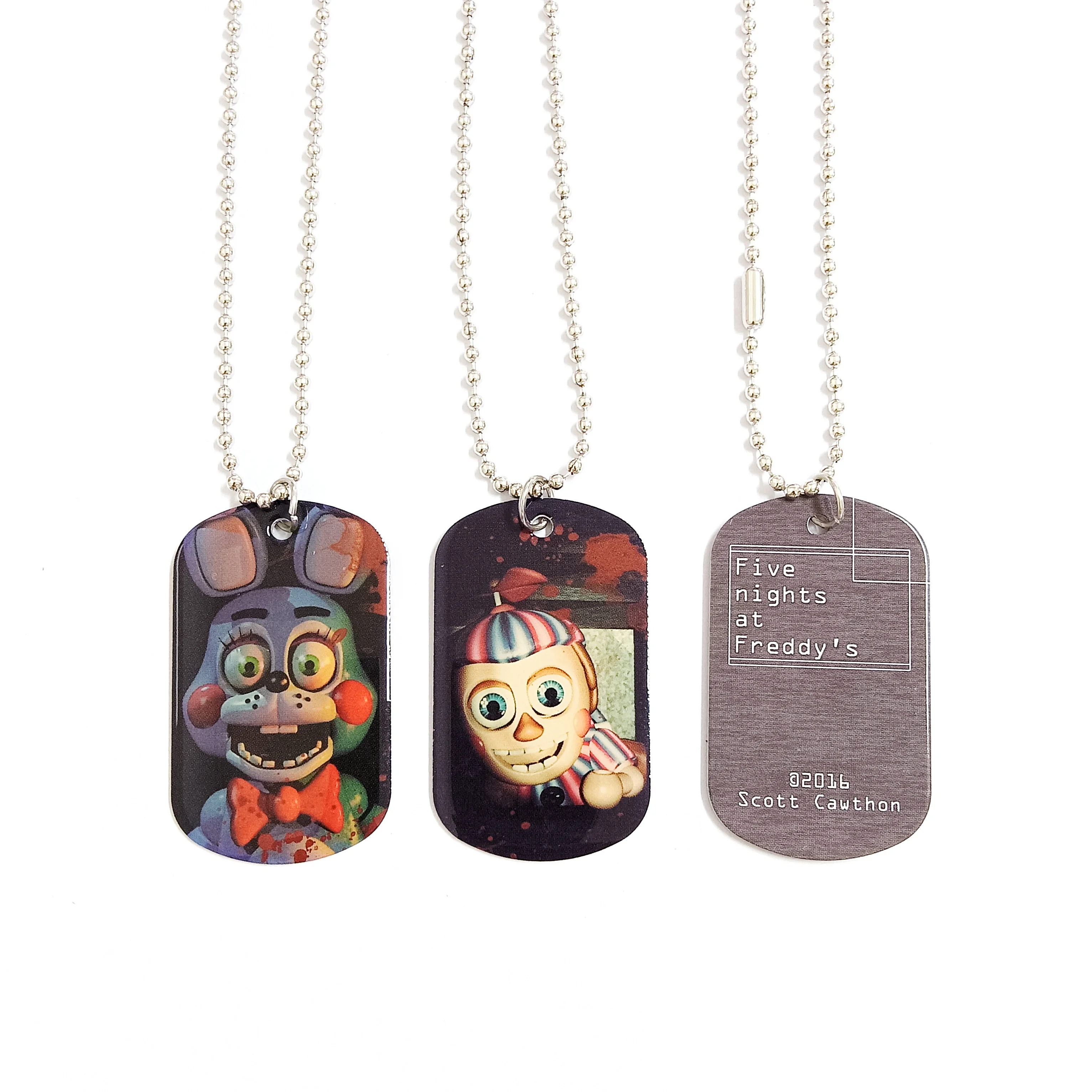 Factory Customize Hard Soft Enamel Popular Shape stainless steel printed metal necklace pendant souvenir