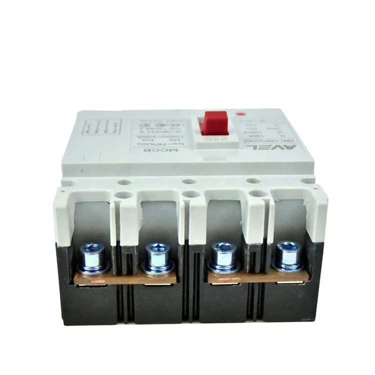 Автоматический выключатель из пластика в литом корпусе серии 4 полюса MCCB AC 160Amp