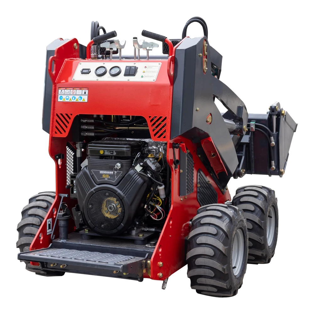 HIGHTOP HT430 mini garden tractor loader with 4 way bucket