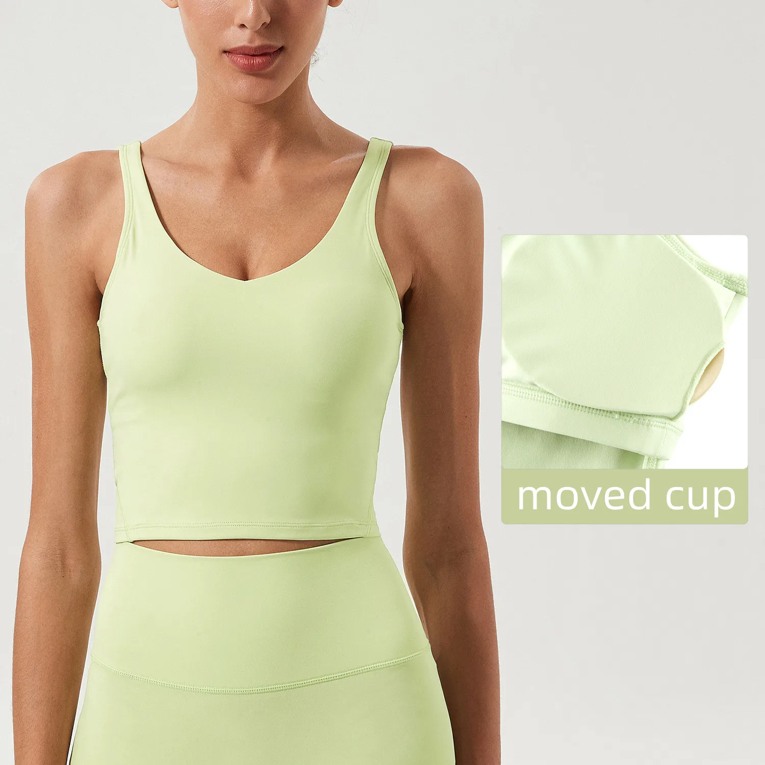 2022 women lulu nude yoga suit thin strips bra and long leggings high elastic two pieces running gym sportswear custom logo