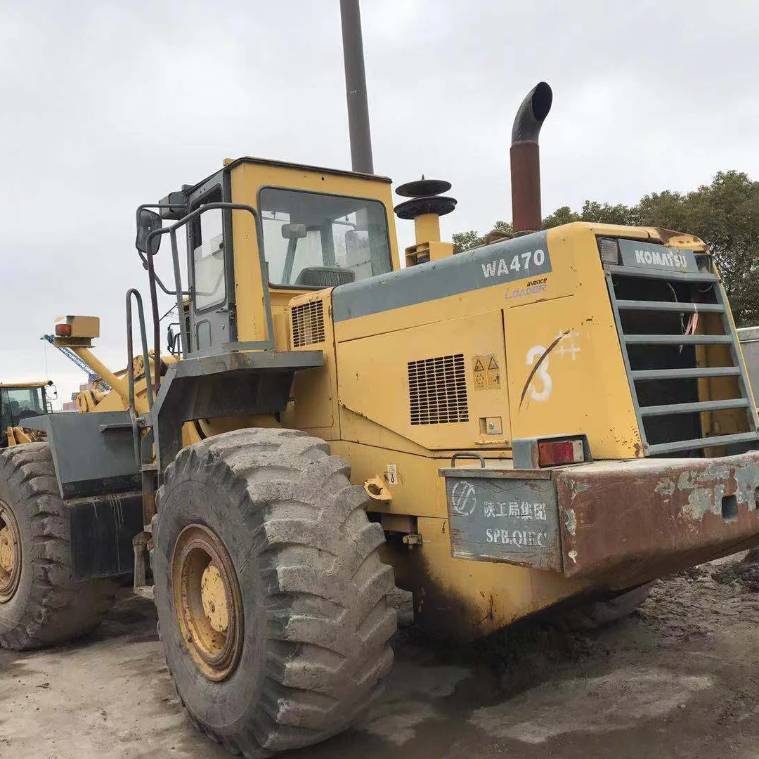 New Arrival KOMATSU WA470-3 WA380 WA450 WA380 WA320 Loader Japan Made Cat Wheel Loader CAT 950F 966H 966E 962g 950f Loader