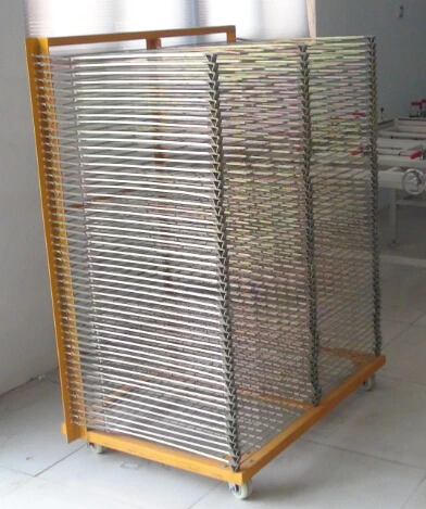 Factory directly supply screen printing drying rack foldable racks for garment t shirts drying