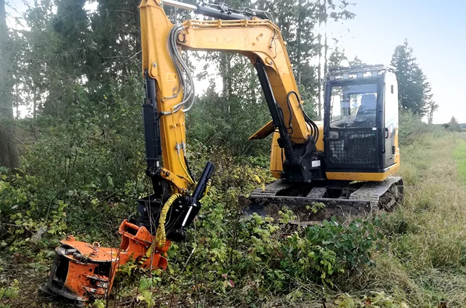 Новый 9Ton небольшой гусеничный экскаватор 909ECR со всей гидравлической системой