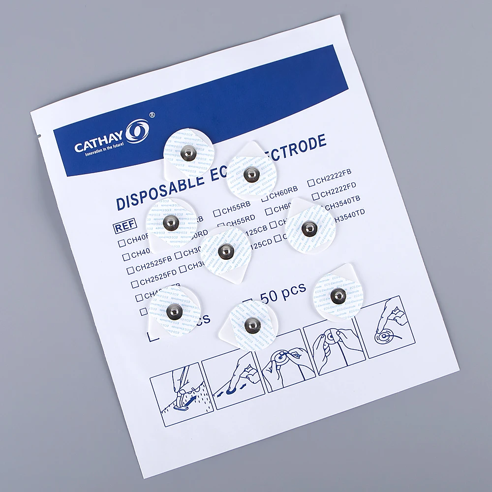 CATHAY Manufacturer China Physical Therapy Best Medical Device Disposable ECG Electrode