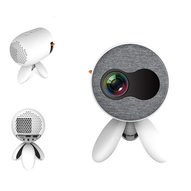 YG220 pocket portable Mini projector 1080P hd for home cinema with mobile phone Synchronous with screen projector