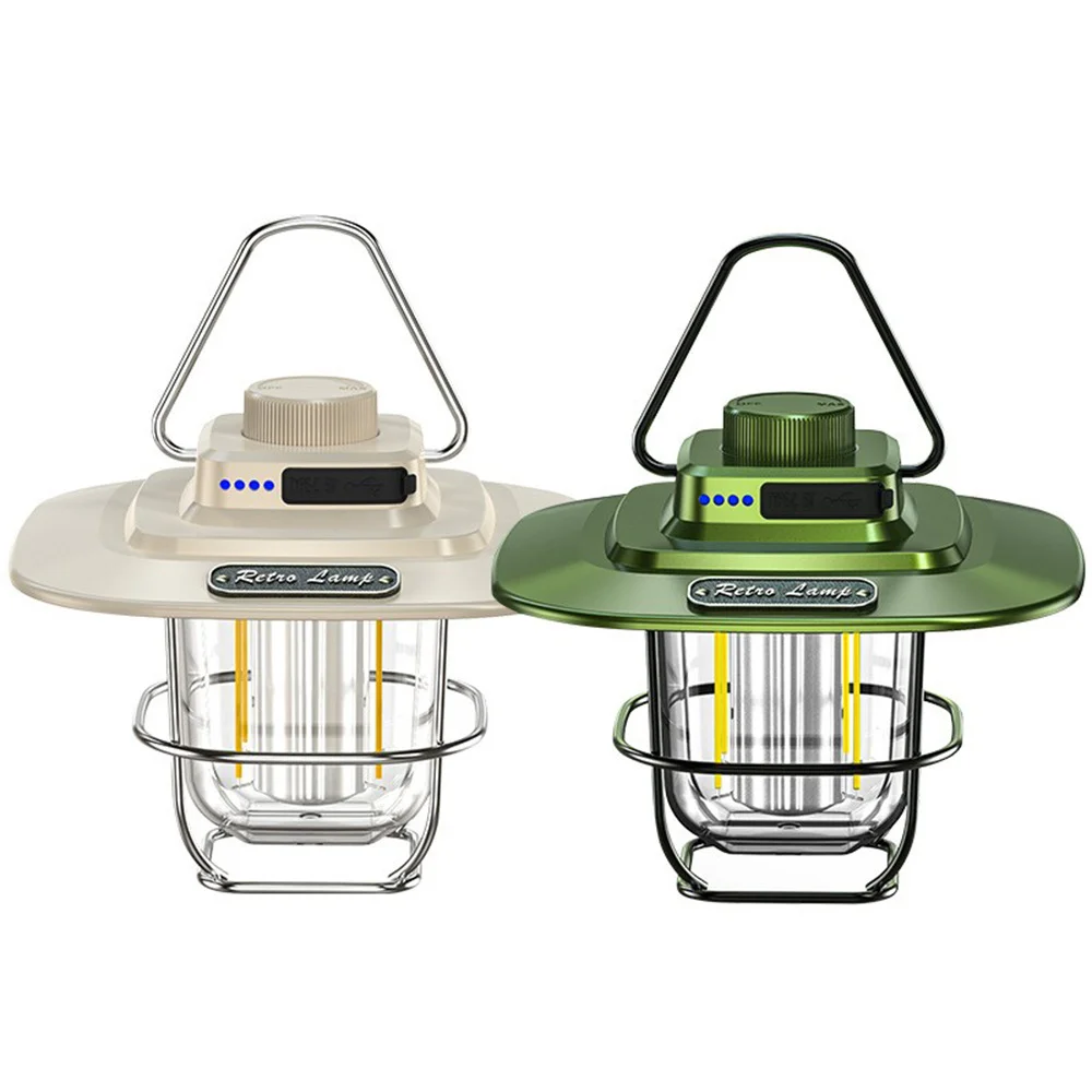 MINGCHAN Quality Camping Light Battery Portable Lighting Outdoor Camping Lamp Foldable Hanging Camping Lantern