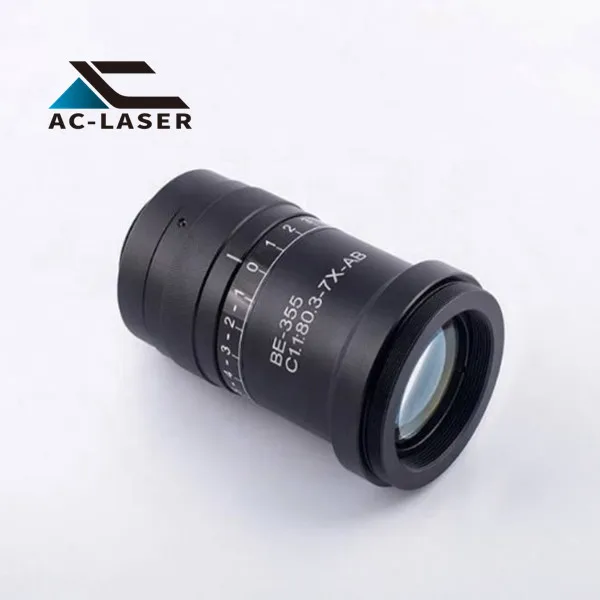 fiber beam expander for 355 532 marking machine 2X /2.5X /3X / 4X /5X /6X /8X