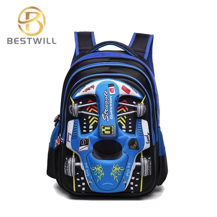 2020 Bestwill Hot Sale cars school bags women travel teens bag school backpack