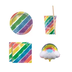 Рождественский венок 2022, бумажная посуда, набор для вечеринки, товары для вечеринок, одноразовая упаковка