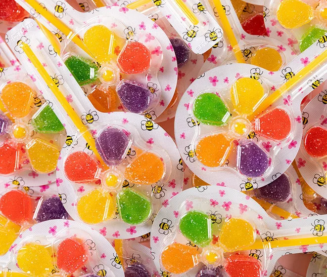 Windmill Gummy 12g*30 Chinese Jelly Drops Lollipop Kids Snack Gummy