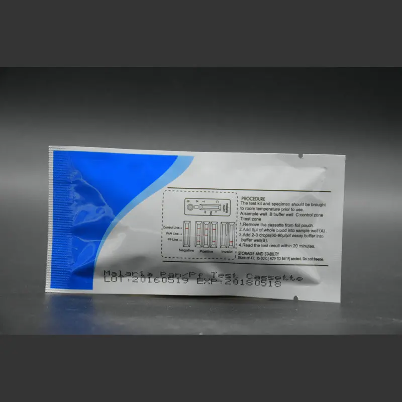 Высококачественный медицинский диагностический быстрый тест на малярию