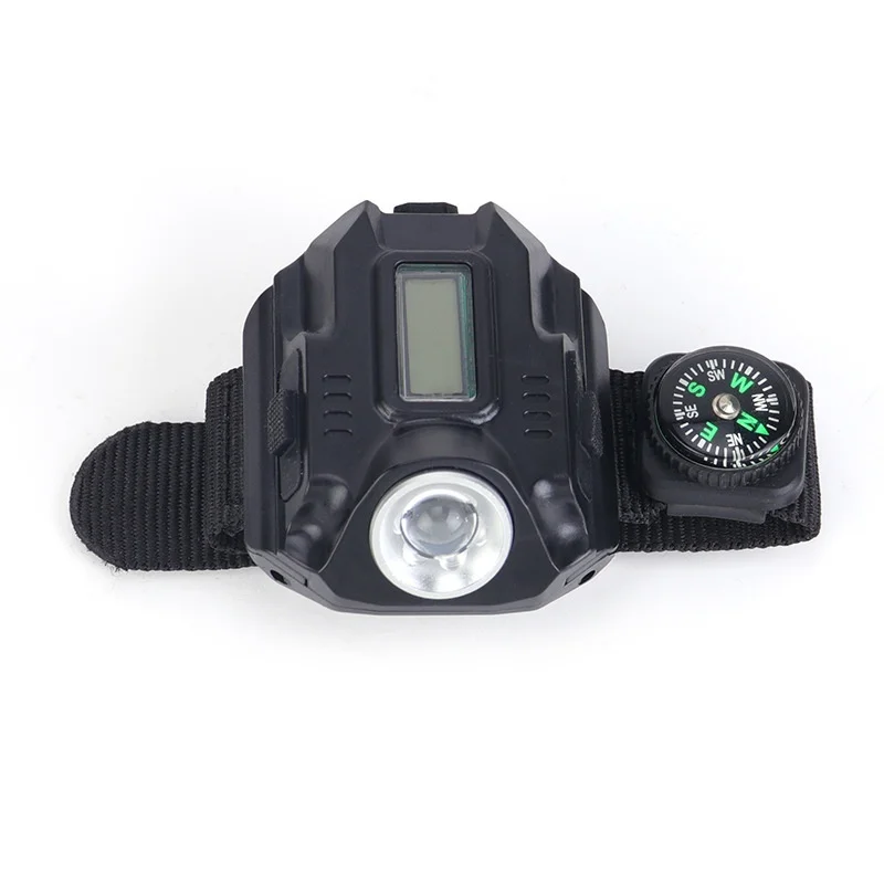 Emergency led bright flashlight usb bright flashlight multifunction Rechargeable Led watch light with battery