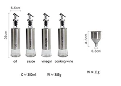 Кухонные аксессуары, бутылка для приправ, масла, бутылка для соуса, стеклянные бутылки для хранения масла и уксуса, креативный диспенсер для масла