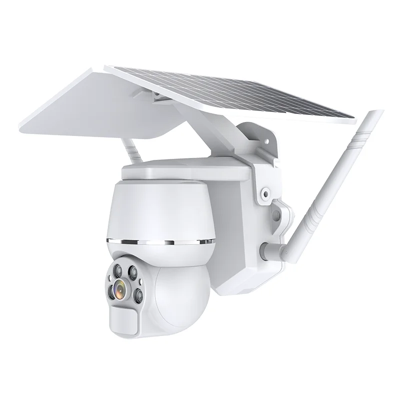 Glomarket 2022 Wireless Outdoor Smart Camera Solar Panel Battery Security Camera 4G Night Vision Waterproof Camera System
