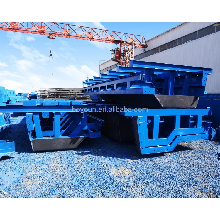 Prestressed Precast T Beam Steel Bridge Formwork Molds for Concrete Precast Formwork