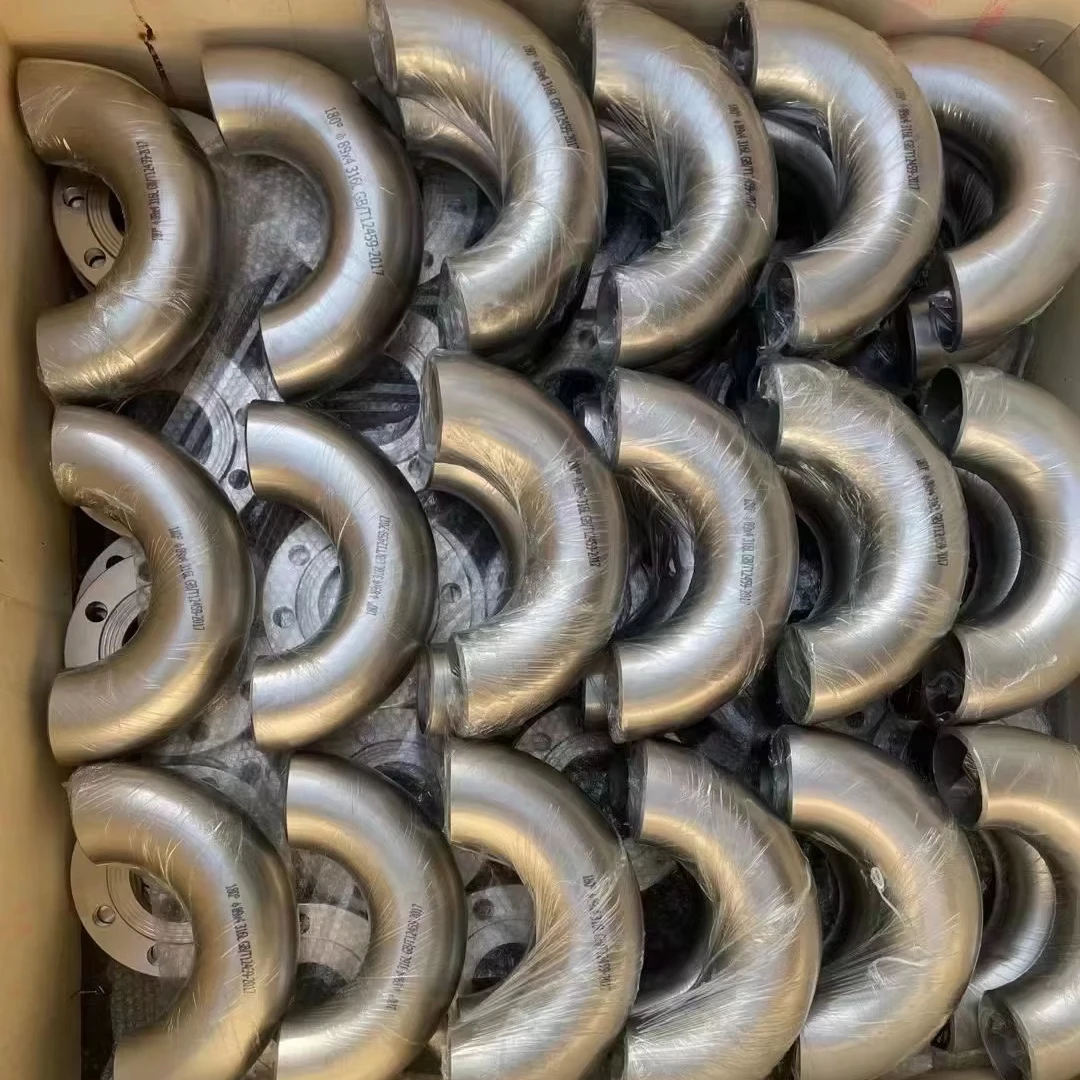 High Temperature Stainless Steel  PTFE Lined elbow pipe fittings