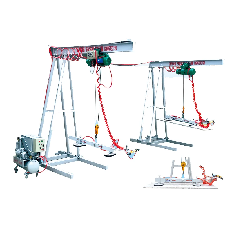 Easy operation Factory direct sale wholesale price sheet metal semi-auto vacuum slab lifter