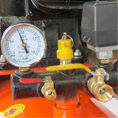 High Quality Portable Piston Air Compressor Pump 2.2 kw 8 bar 9 cfm Industrial Machine