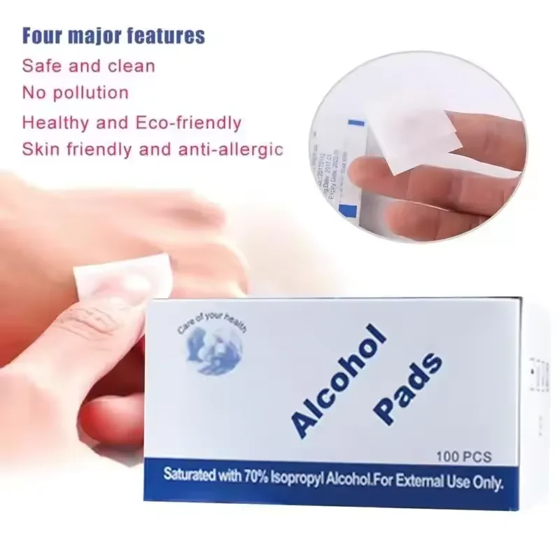 Wholesale Cheap Price 75% Alcohol Wet Wipes 100pcs Box Package Antibacterial Disinfecting Wet Wipes for Daily Cleaning