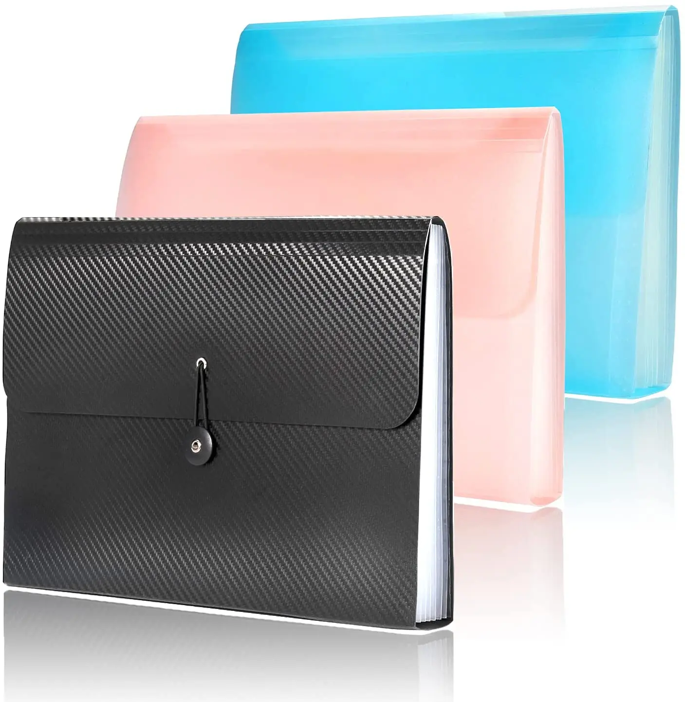 Custom Printing Business Accordion File Organizers Keepers Portfolio Bag Expanding File A4 Folder with Tabs