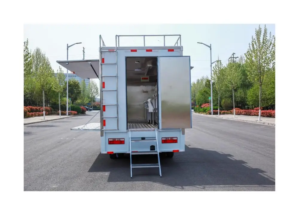 Camiones De Comida Usados Used Street Food Vending Coffee Pancake Carts for Sale