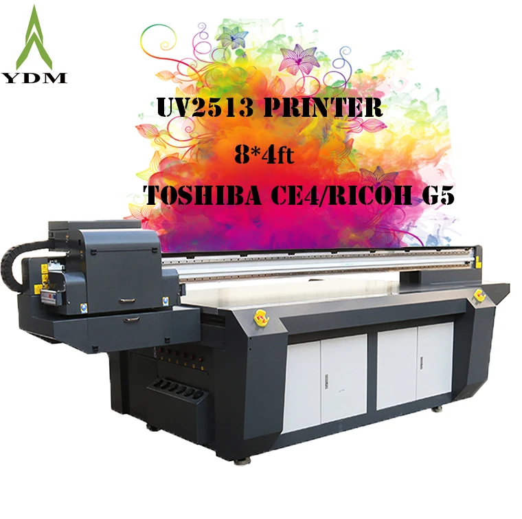 YDM 3D dtf flatbed uv 2513 vertical wall printer for digital printing