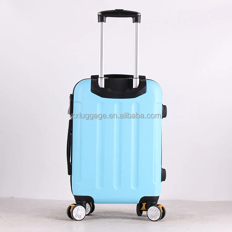 Zhuoxing abs material iron trolley 16 20 24 28 inch chinese travel suitcases for women 4 wheels