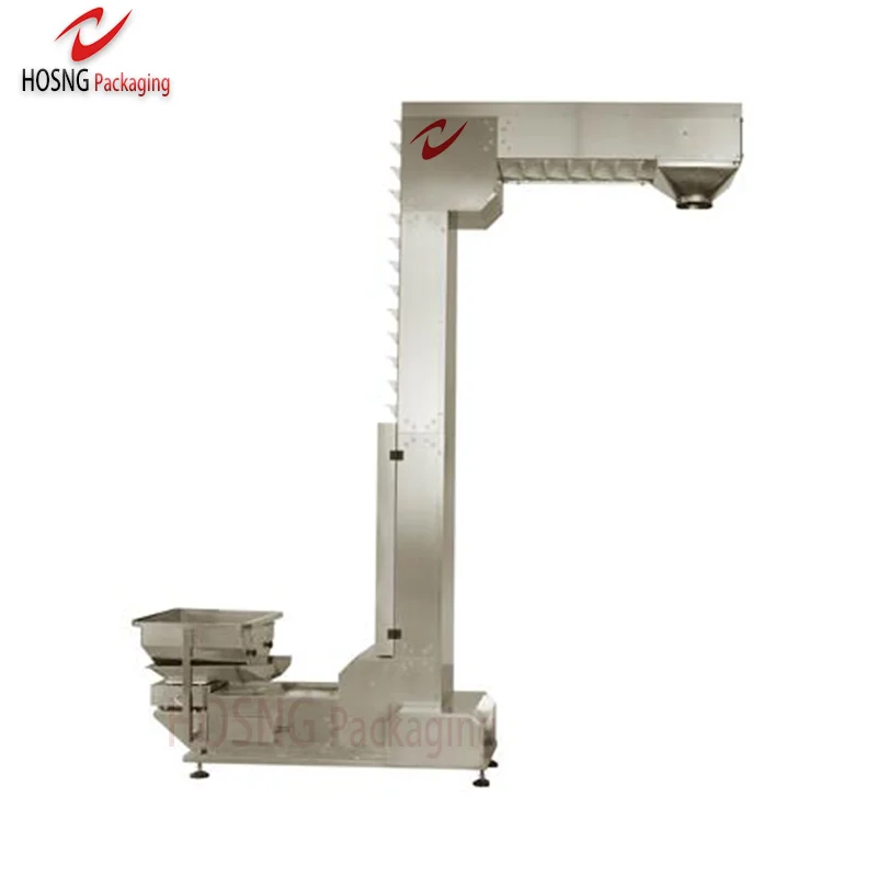 Automatic weighing packaging machine for potato chips