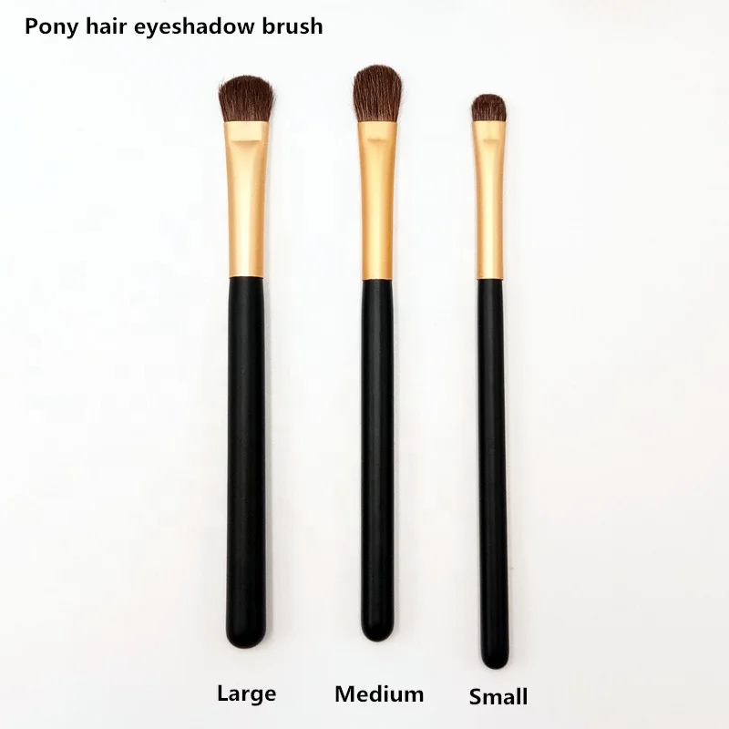 Factory Direct Sale Cheap Promotion Pony Hair Professional Smudge Brush Small Eye Shadow Brush