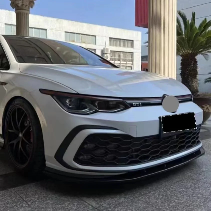 On Sale Auto Accessories Car Front Lip Front Splitter Bumper for Volkswagen Golf 8