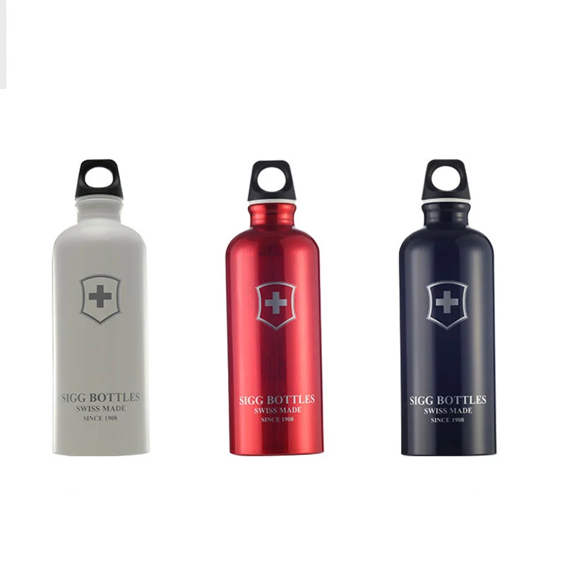 Sigg, Switzerland Import Metal Water Cup Summer Outdoor Travel Portable Sport Water Bottle Ins hand-held Drinking Cup