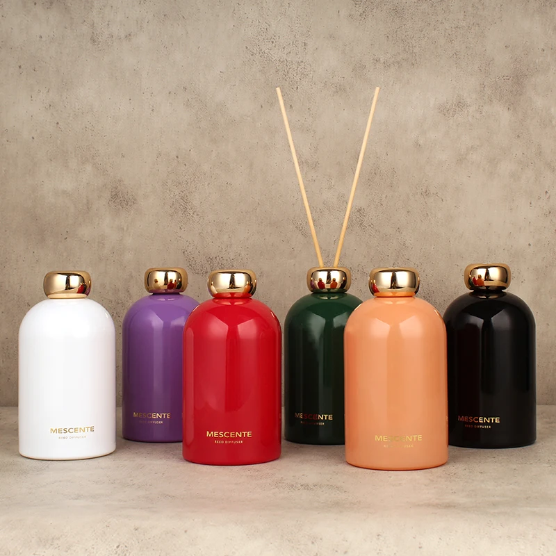 Mescente Hot Sale Air Fresh Unique 2024 Luxury Home Aroma Fragrance Private Label Reed Diffuser