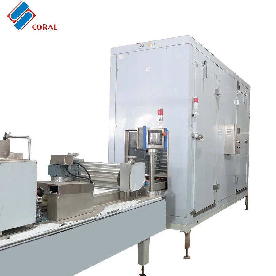 Custom Wafer Manufacturing Cabinet Wafer Machine Biscuit Production Line Wafer Vertical Cooling Cabinet