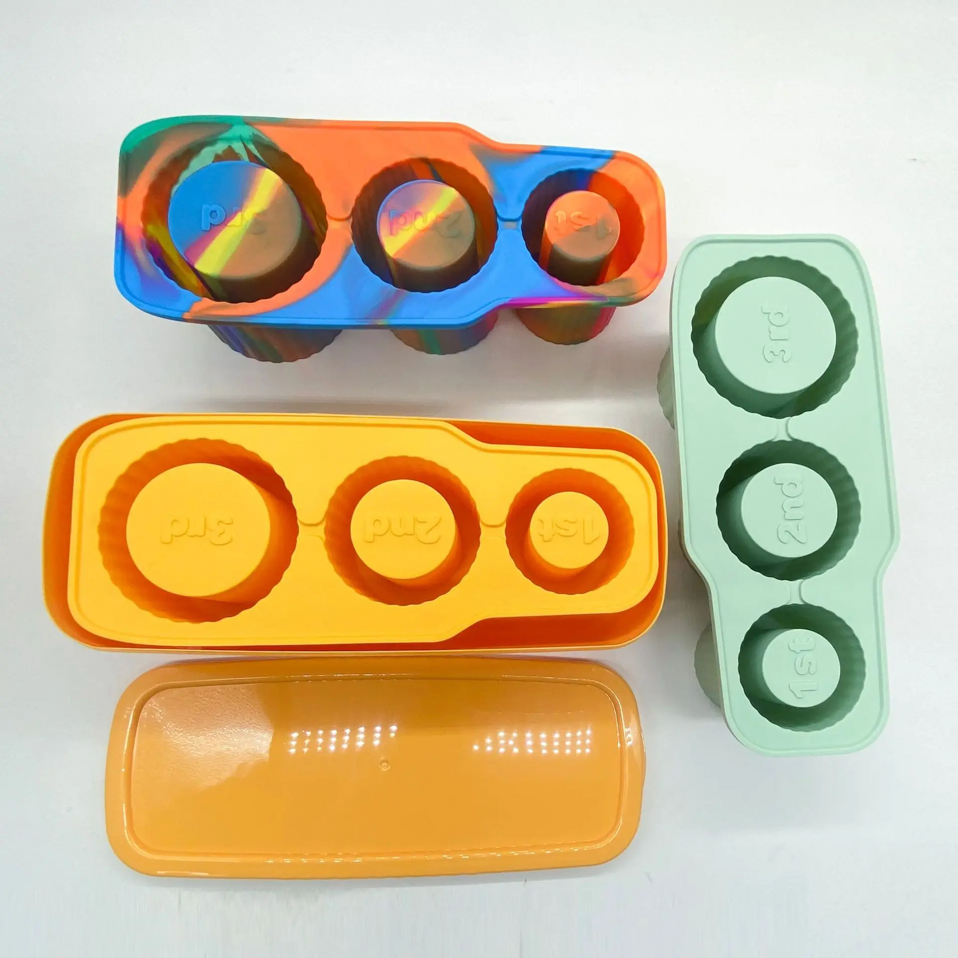 New arrival hot selling silicone ice cube mold ice block mold mug Cup silicone ice trays