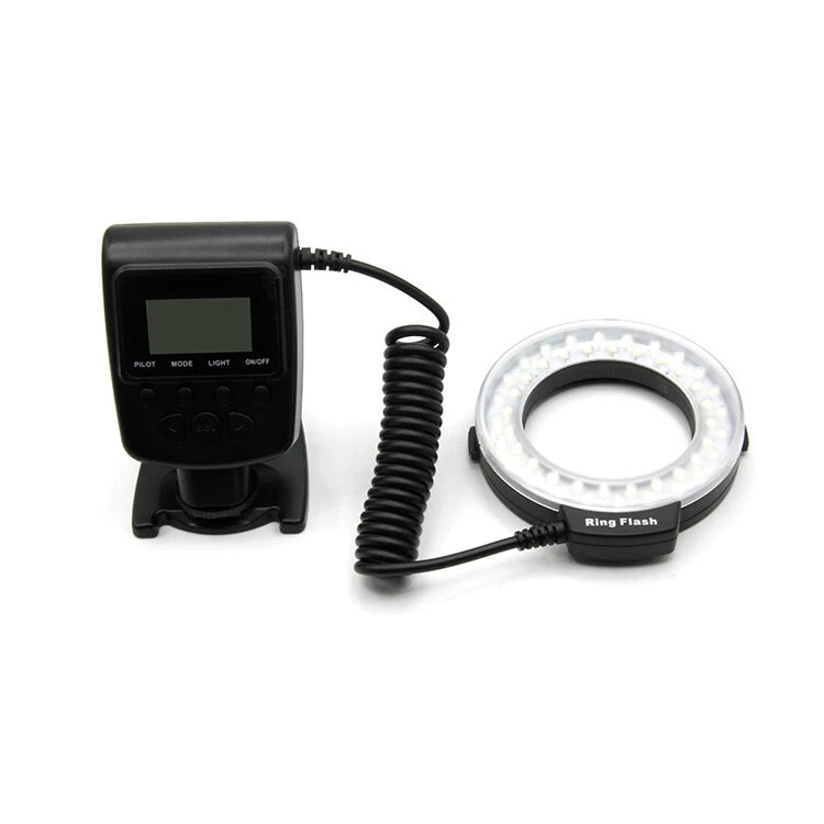 Новый 2019 камеры вспышки кольцо огни Speedlite белый Освещение круг для фотографии оборудования