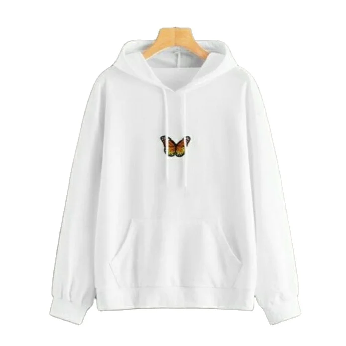 Hot Sale New Long Sleeve Oversized Ladies Hoodies Custom Logo Women Active Wear Sweatshirt Low Price Women Pullover Hoodies