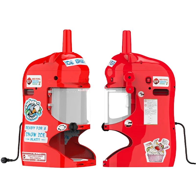 Excellent Quality CE 250w Shaved Ice Machine Snow 1420r/min Commercial Electric Ice Shaver