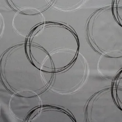 Circle pattern geometric design waterproof hem tovaglia table cloth for Italy market