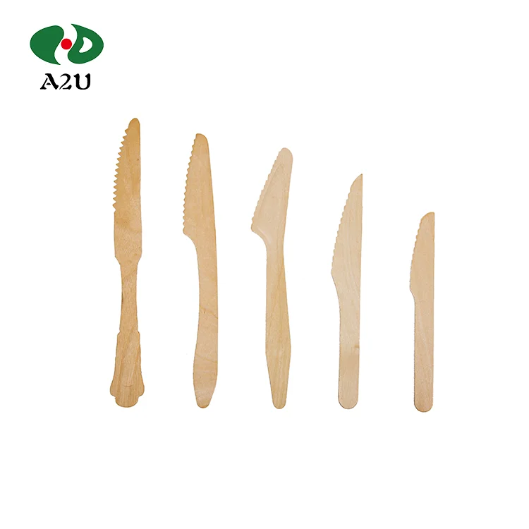 Cheap Disposable Kitchen Utensils Set Wooden Forks  Knives  Spoons Biodegradable Cutlery Set