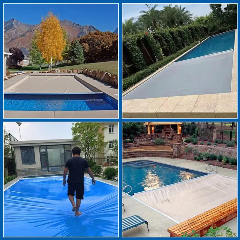 High Quality Mesh Safety Swimming Pool Cover