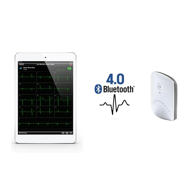 2024 New Year Chinese Manufacturer Medical Machine Portable Rest test ECG Machine With Pathological Analysis Equipments Software