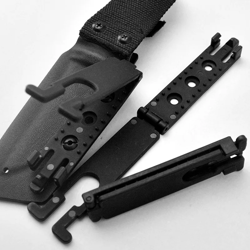 KYDEX Scabbard Carrying Clip MOLLE Buckle MOLLE-LOK Scabbard K Sheath Waist Clip System Scabbard Back Clip