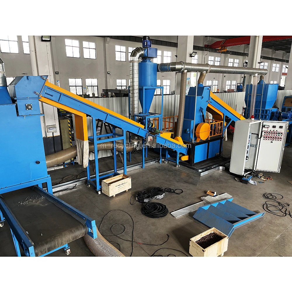 Автоматическая машина для дробления радиатора, линия переработки измельчения металлолома