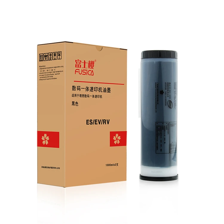 FUSICA Z тип черная чернильная трубка оптовая продажа совместимый Топ качество RV RZ EV EZ ES MZ чернила цифровой Дубликатор с