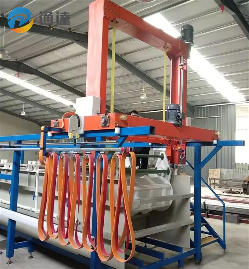 Junan Tongda Zamak electroplating automatic zinc plating equipment / automatic plating production line