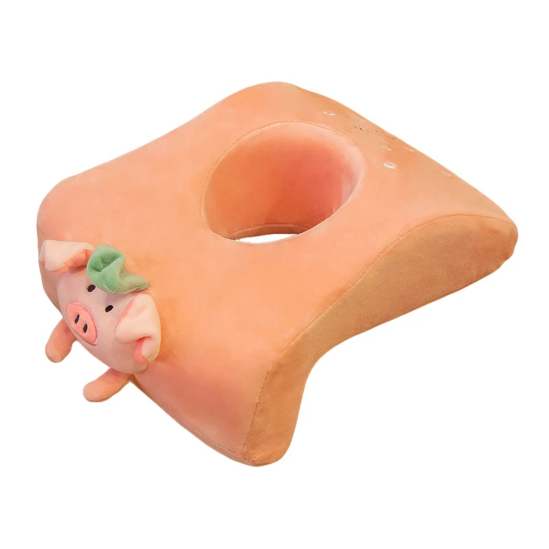 
High quality cartoon animal memory foam nap pillow animal pet cushion neck pillow for nap rest 